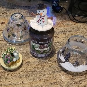 YANKEE CANDLE DECORATIVE COVERS AND TOPS